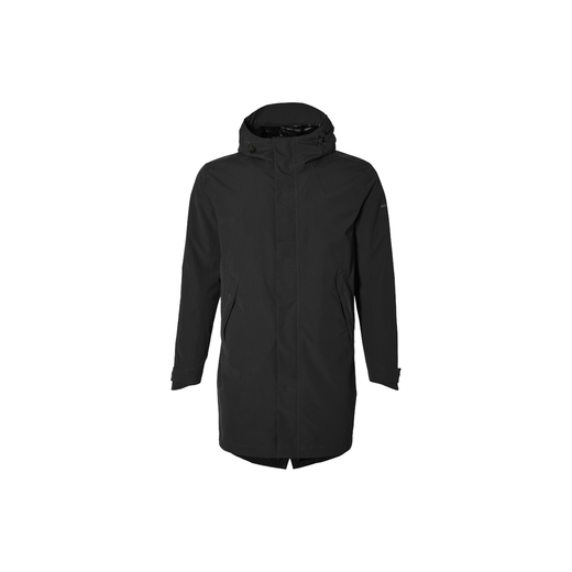 Chaqueta parka impermeable "Mosse" para hombre, Negro, S
