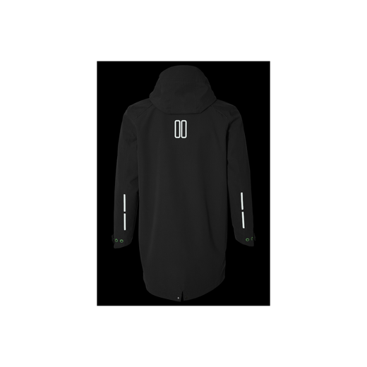 Chaqueta parka impermeable "Mosse" para hombre, Negro, S