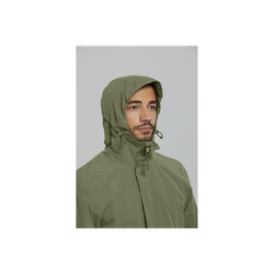 Chaqueta parka impermeable "Mosse" para hombre, Oliva, XL
