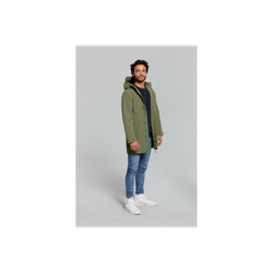 Chaqueta parka impermeable "Mosse" para hombre, Oliva, XXL