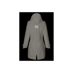 Chaqueta parka impermeable "Mosse" para mujer, Blanca, L