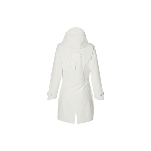 Chaqueta parka impermeable "Mosse" para mujer, Blanca, S