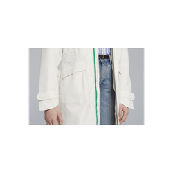 Chaqueta parka impermeable "Mosse" para mujer, Blanca, XL