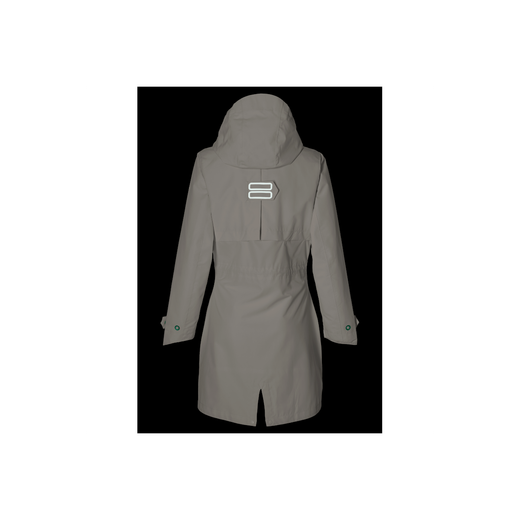 Chaqueta parka impermeable "Mosse" para mujer, Blanca, XL