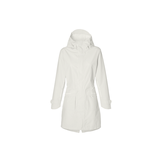 Chaqueta parka impermeable "Mosse" para mujer, Blanca, XL