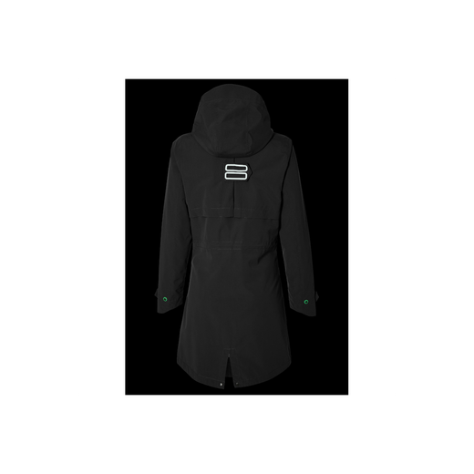 Chaqueta parka impermeable "Mosse" para mujer, Negra, XL