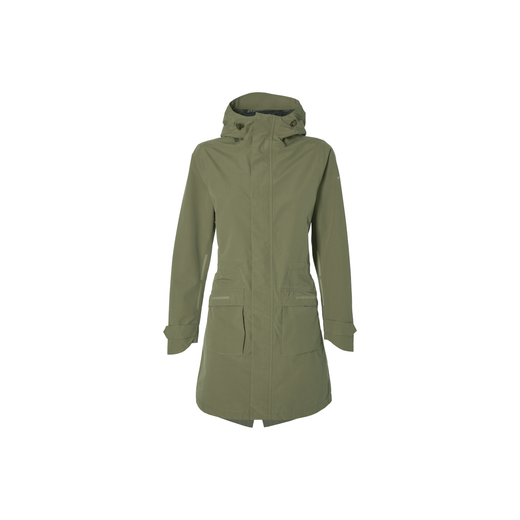 Chaqueta parka impermeable "Mosse" para mujer, Verde oliva, L