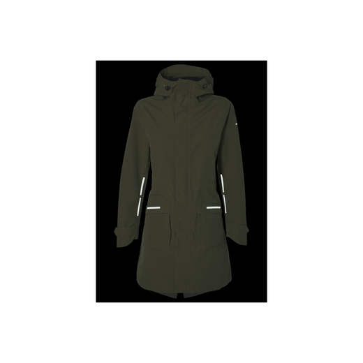 Chaqueta parka impermeable "Mosse" para mujer, Verde oliva, L