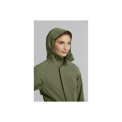 Chaqueta parka impermeable "Mosse" para mujer, Verde oliva, L