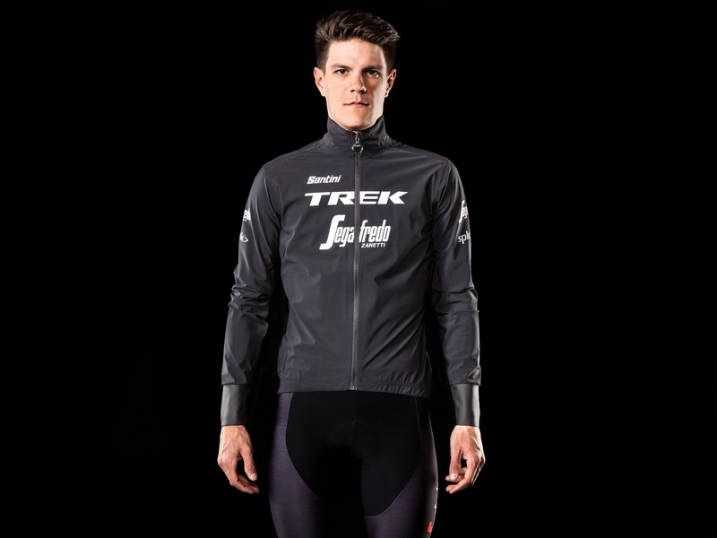 santini trek-segafredo team waterproof xs — Cycling