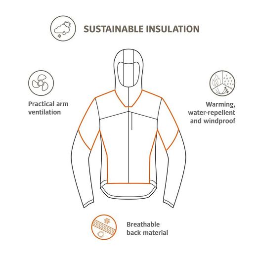 Veste Vaude Moab Jacket II pour hommes toute l'année