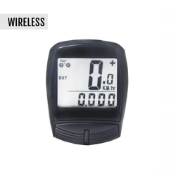 Ciclocomputer 13 funzioni - wireless, nero