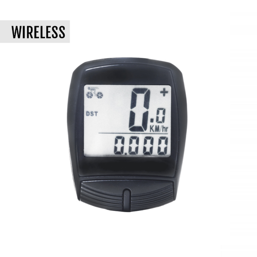 Ciclocomputer 13 funzioni - wireless, nero