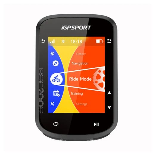 iGPSPORT BSC200S GPS para bicicleta, navegación, 2.4" pantalla a color