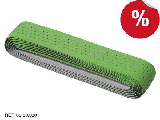 Nastro manubrio in microtex verde mela classico