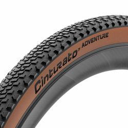 Tyre CINTURATO ADVENTURE - 700X45, black brown (classic), ProWALL gravel
