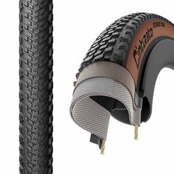 Tyre CINTURATO ADVENTURE - 700X45, black brown (classic), ProWALL gravel