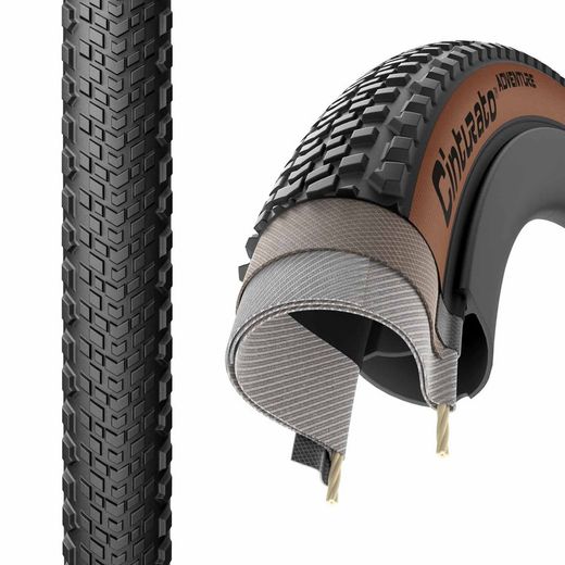 Tyre CINTURATO ADVENTURE - 700X45, black brown (classic), ProWALL gravel