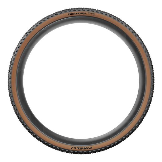 Tyre CINTURATO GRAVEL S - 700X40, black brown (classic), Techwall gravel