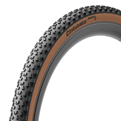 Tyre CINTURATO GRAVEL S - 700X40, black brown (classic), Techwall gravel