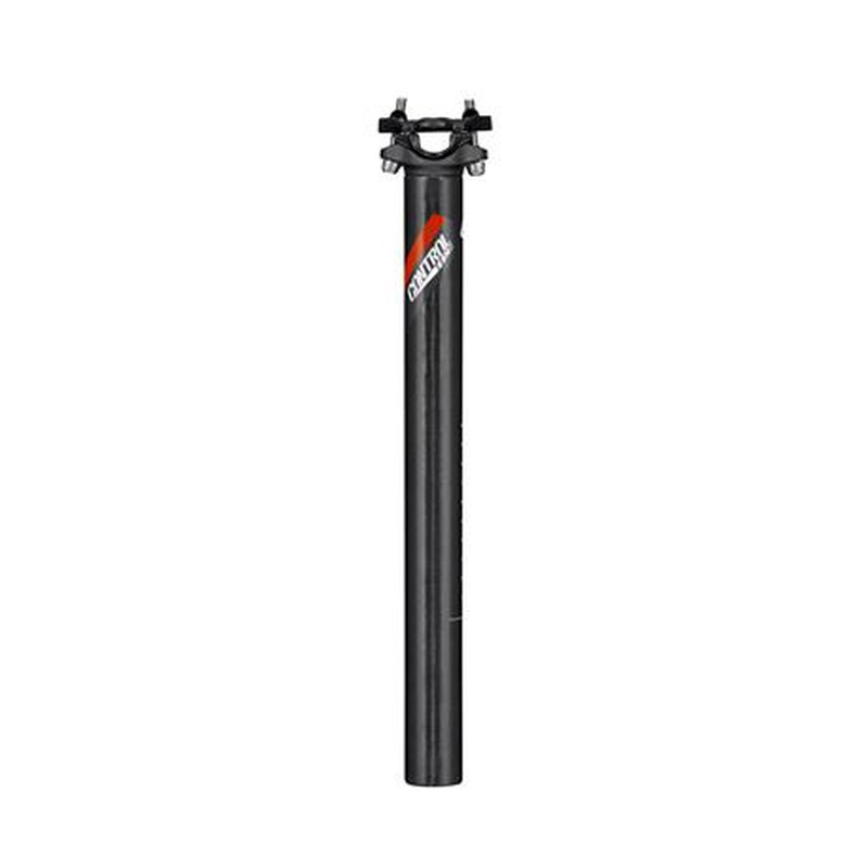 Co-tija sillin exl 0mm carbono 27.2 400mm negro/rojo — OnVeló Cycling
