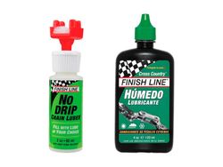 Combo no drip lubricante cadena+lubricante cross country 4oz