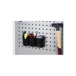 Compartimento universal para panel perforado, 90x75x50 mm , 5uds.