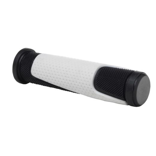 Juego puños double d, 125mm, color negro/blanco