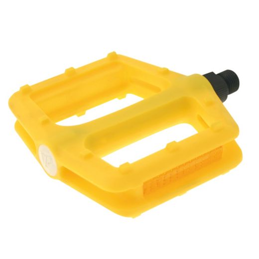Pedales freeride bmx, nylon, amarillos