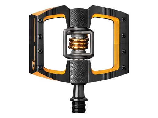 Crank brothers mallet dh 11 black / gold spring