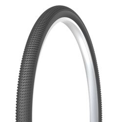 Neumático KOMPACT - 20X1-3/8, negro, DTC, rígida