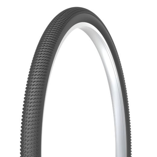 Neumático KOMPACT - 20X1-3/8, negro, DTC, rígida