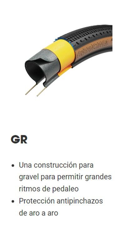 Pneu Gravel Bontrager Girona RSL GR TLR