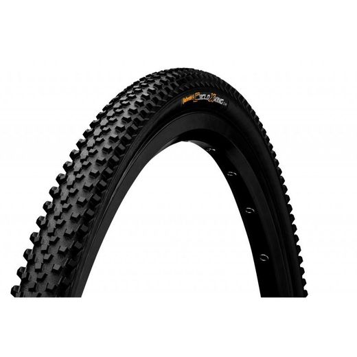 Pneu continental ciclo cross xking cx 700x35c pele dobrável preto 35-622