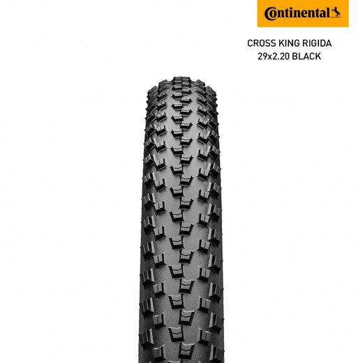 Coberta continental cross-king 29x2.20 skin rigida negre 55-622