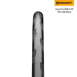 Continental roof grand prix 5000 700x28 tubeless ready pieghevole nero 28-622