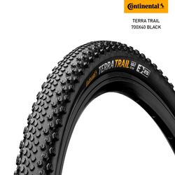 Coberta continental terra trail 28x1.50 700x38 skin protection tubuless ready plegable negro 40-622