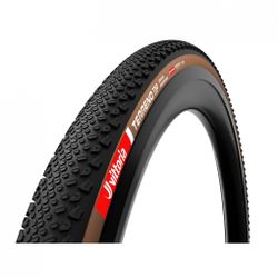 Cubierta Gravel Race Vittoria TERRENO T50 mixed 700X45 TLR Brown-blk G2.0