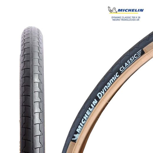 Tires michelin dynamic classic 700x28c access line folding black / brown 28-622