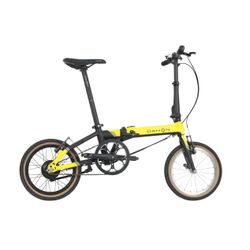 DAHON K-FEATHER – Bicicleta Eléctrica Plegable 16″ Amarillo