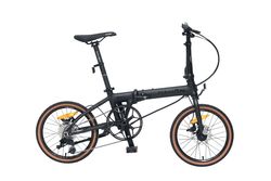 DAHON K9 – Bicicleta Plegable 9 velocidades Negra
