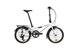 DAHON Vybe D7 – Bicicleta Plegable 7 velocidades color blanco