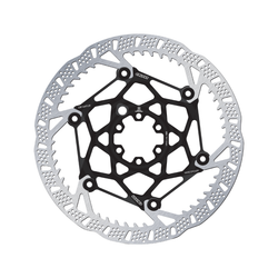 DISCO SHARK EVO 6 HOLES - Black, 203 MM, thickness 2,0 MM