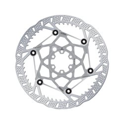 DISCO SHARK EVO 6 HOLES - Silver, 203 MM, thickness 2,0 MM