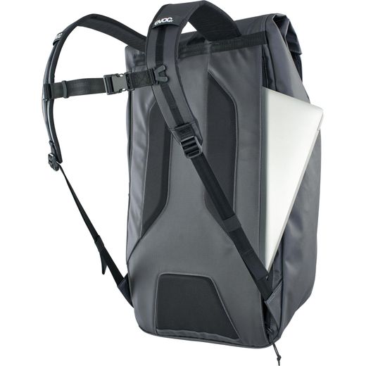 DUFFLE BACKPACK 26 carbon grey - black