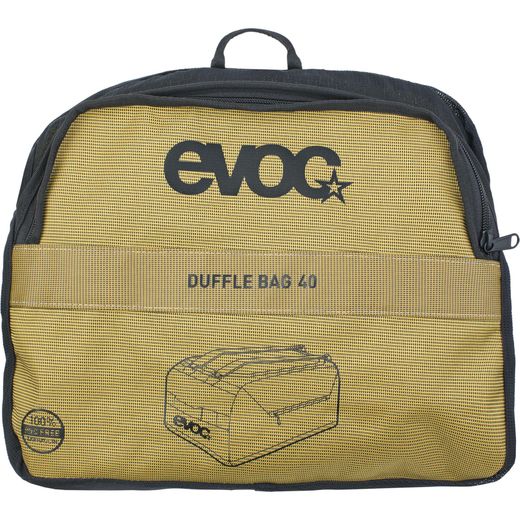 DUFFLE BAG 40 curry - black