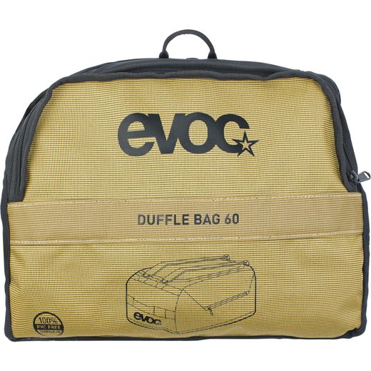 DUFFLE BAG 60 curry - black