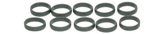 Parte e-bike ride + guida cavo manubrio nero confezione da 10