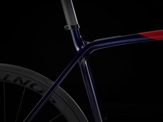 Bicicleta trek emonda slr 7 58 navy carbon smoke/viper red