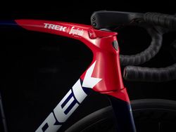 Bicicleta trek emonda slr 7 58 navy carbon smoke/viper red